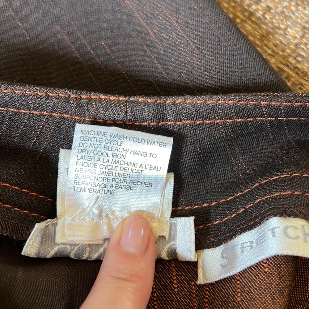Chocolate Brown Denim Pant - Picture 12 of 12